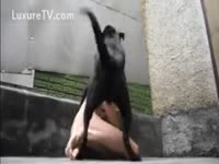 Guy can't live without it in the booty